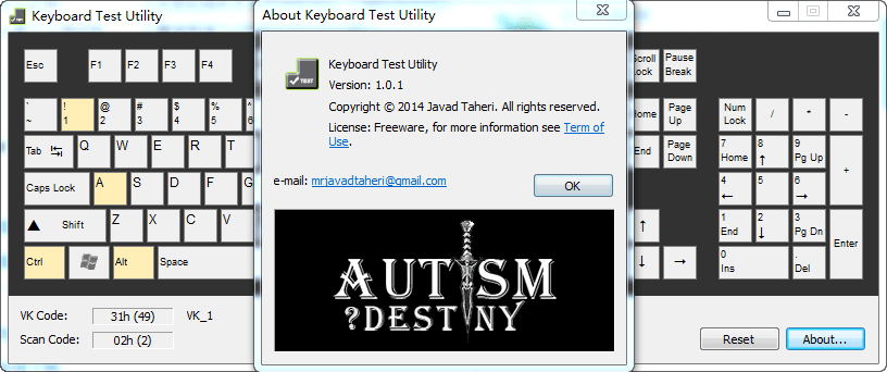 键盘按键测试工具 官方版