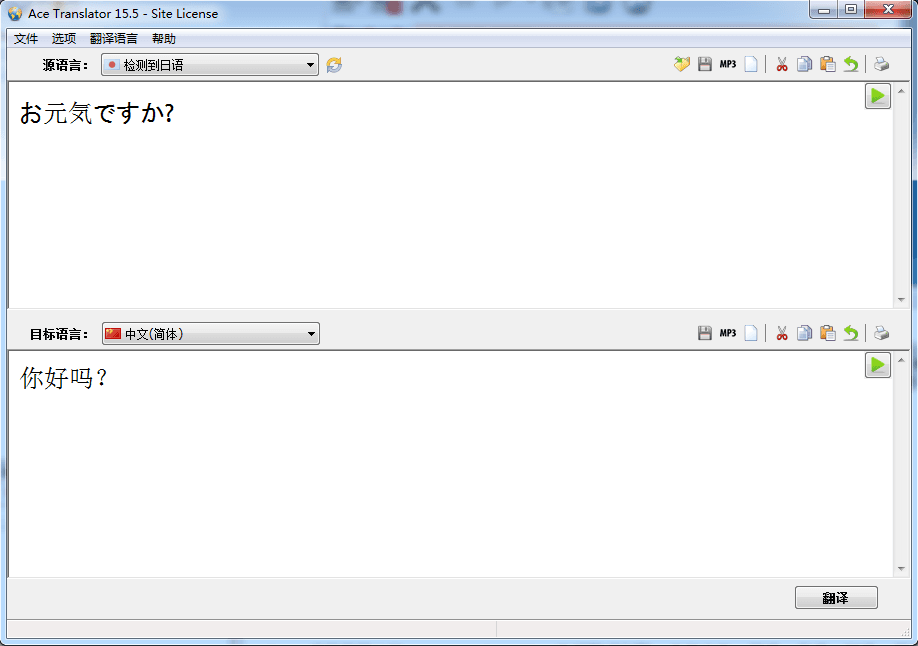 Ace Translator 中文绿色版