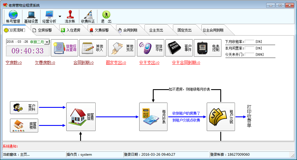 老房管物业租赁系统 官方版