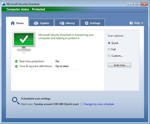Microsoft Security Essentials 官方版