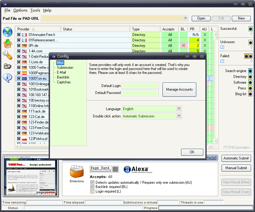 GSA Auto SoftSubmit 官方版