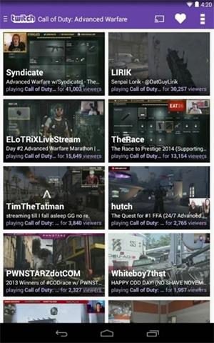 Twitch app 安卓版